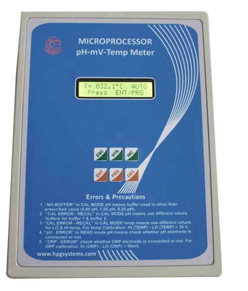 Microprocessor pH Meter NIG334